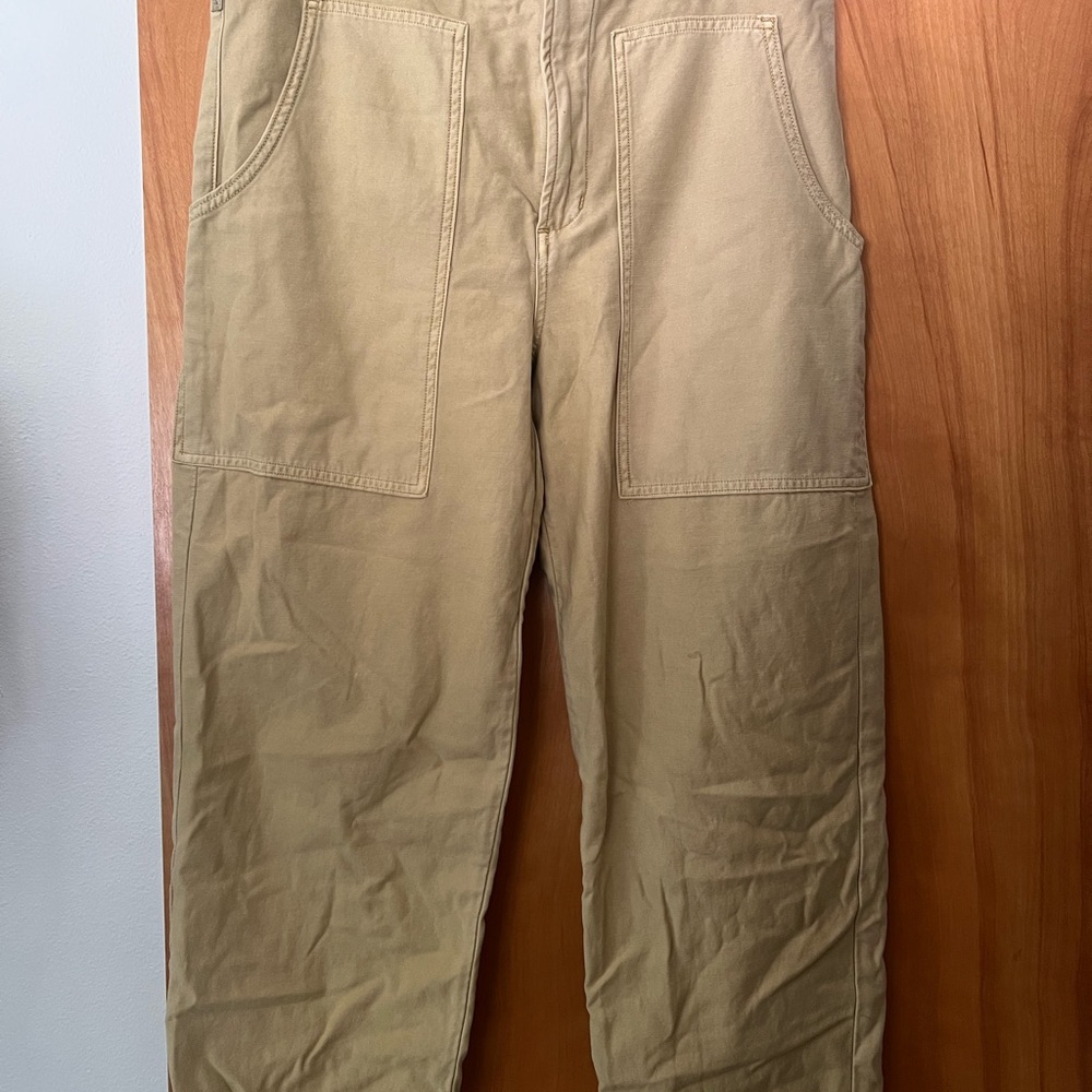 Citizens Of Humanity Tan Cargo Pants Relaxed Fit
